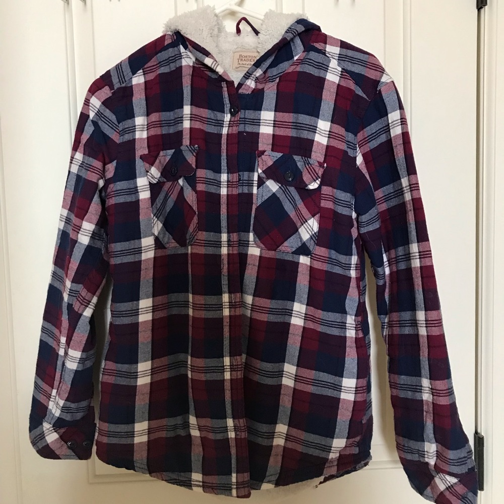 Fleece lined flannel